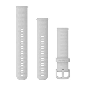 Quick Release remme (20 mm), Mist Grey silikonerem