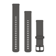 Quick release-remme, Pebble Grey, Slate hardware 1