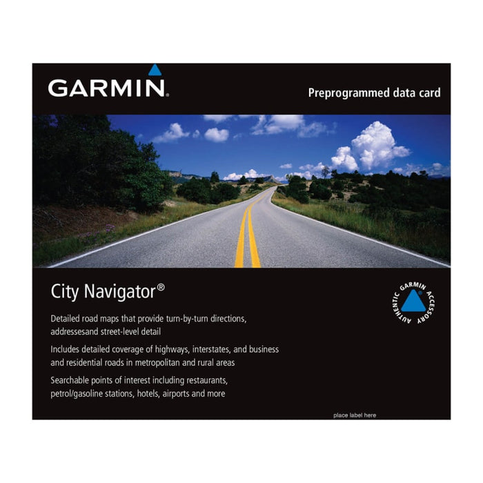 microSD™/SD™ card: City Navigator® South Africa NT 2