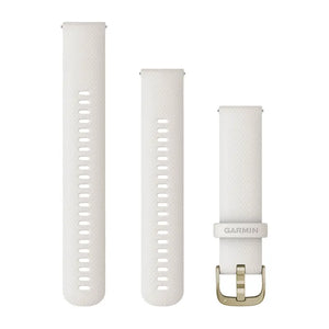 Quick Release remme (18 mm), Bubblegum, sølv hardware 2