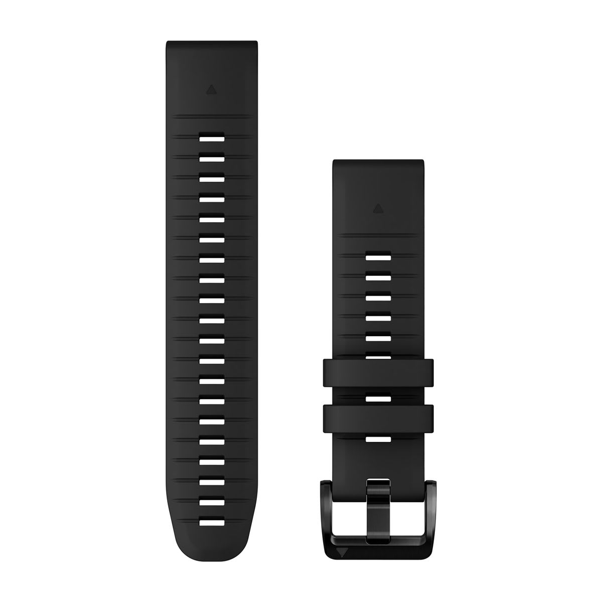 Quickfit 22 mm urremme, Sort silikone