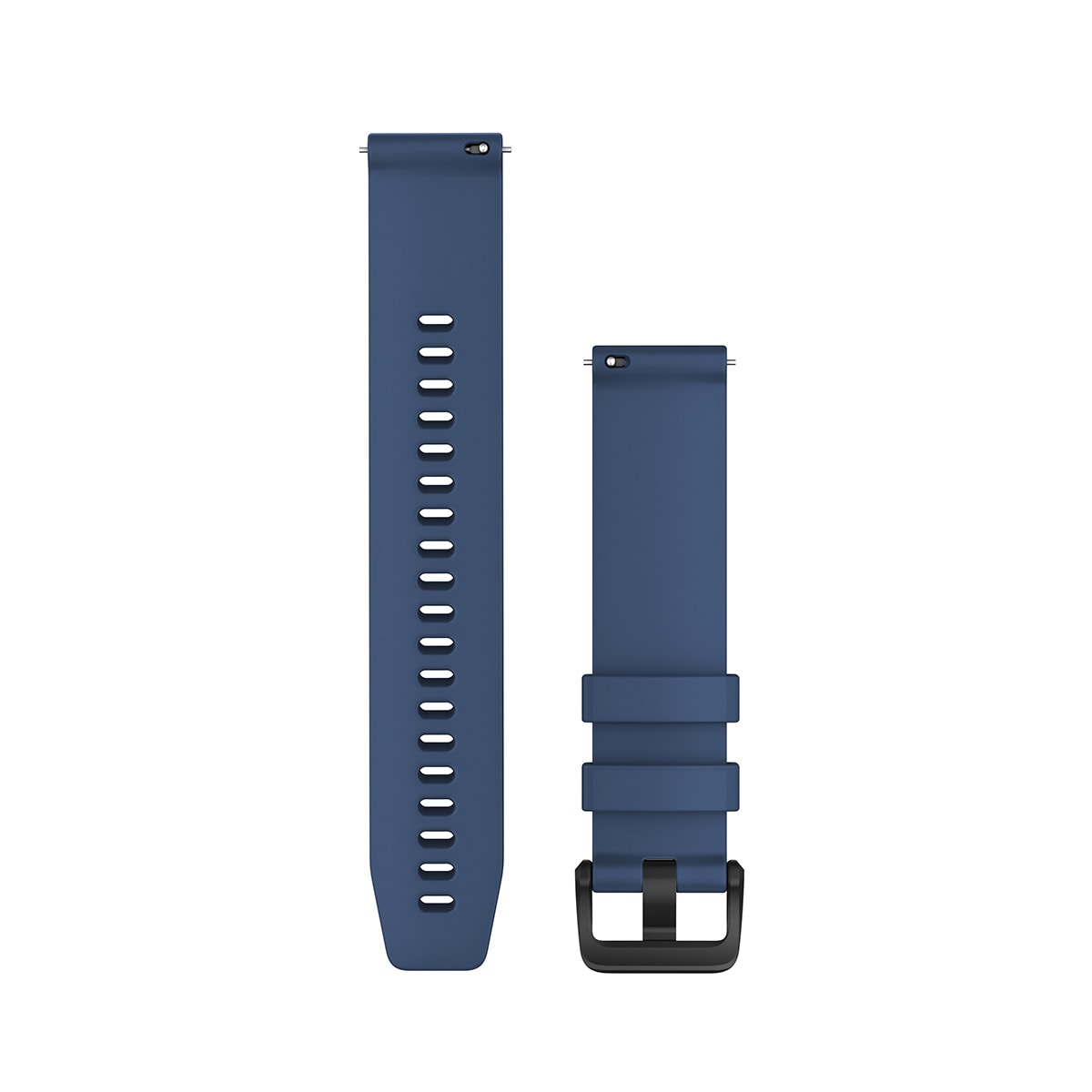 Quick Release remme (20 mm), Tidal Blue, sort hardware