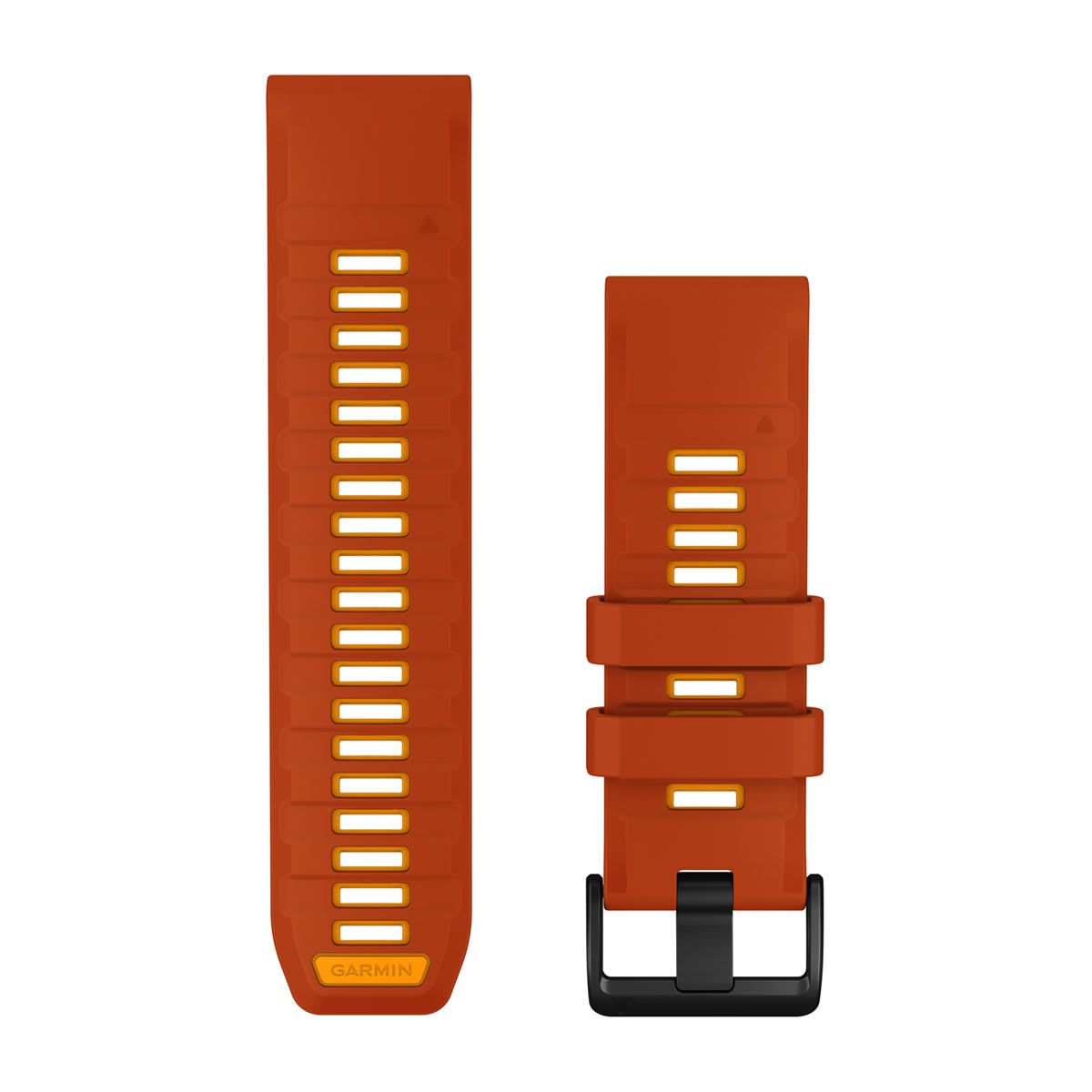 QuickFit® 26 mm urrem, Autumn Orange/Spark Orange silikone