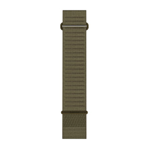 QuickFit® 26 mm urrem, Lang, Drab Green ComfortFit stof