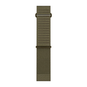 QuickFit® 26 mm urrem, Kort, Drab Green ComfortFit stof
