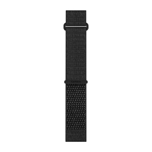 QuickFit® 22 mm urrem, Kort, Sort ComfortFit stof