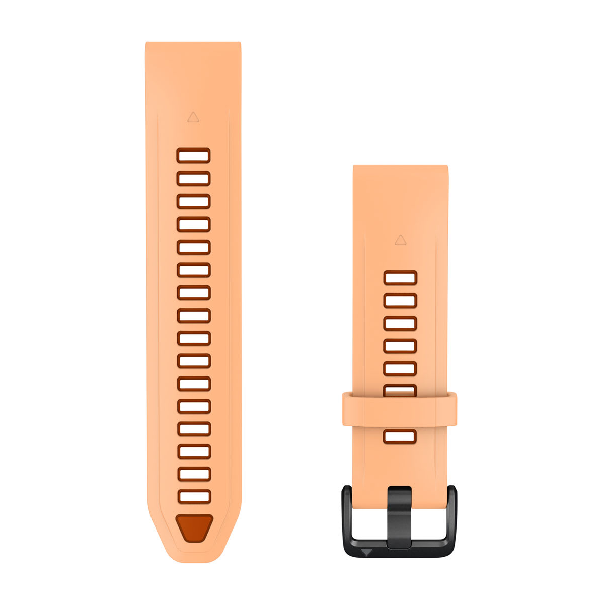 QuickFit® 20 mm urrem, Shell Pink/Autumn Orange silikone