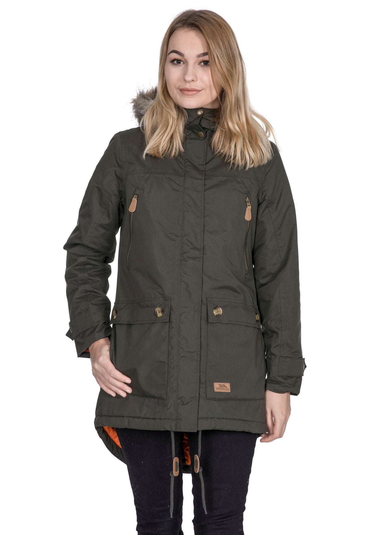 Str. M - Clea - Dark Khaki - Trespass - Ombytningsvare