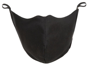 Cloth Face Mask + 3 Filters - Black - Trespass