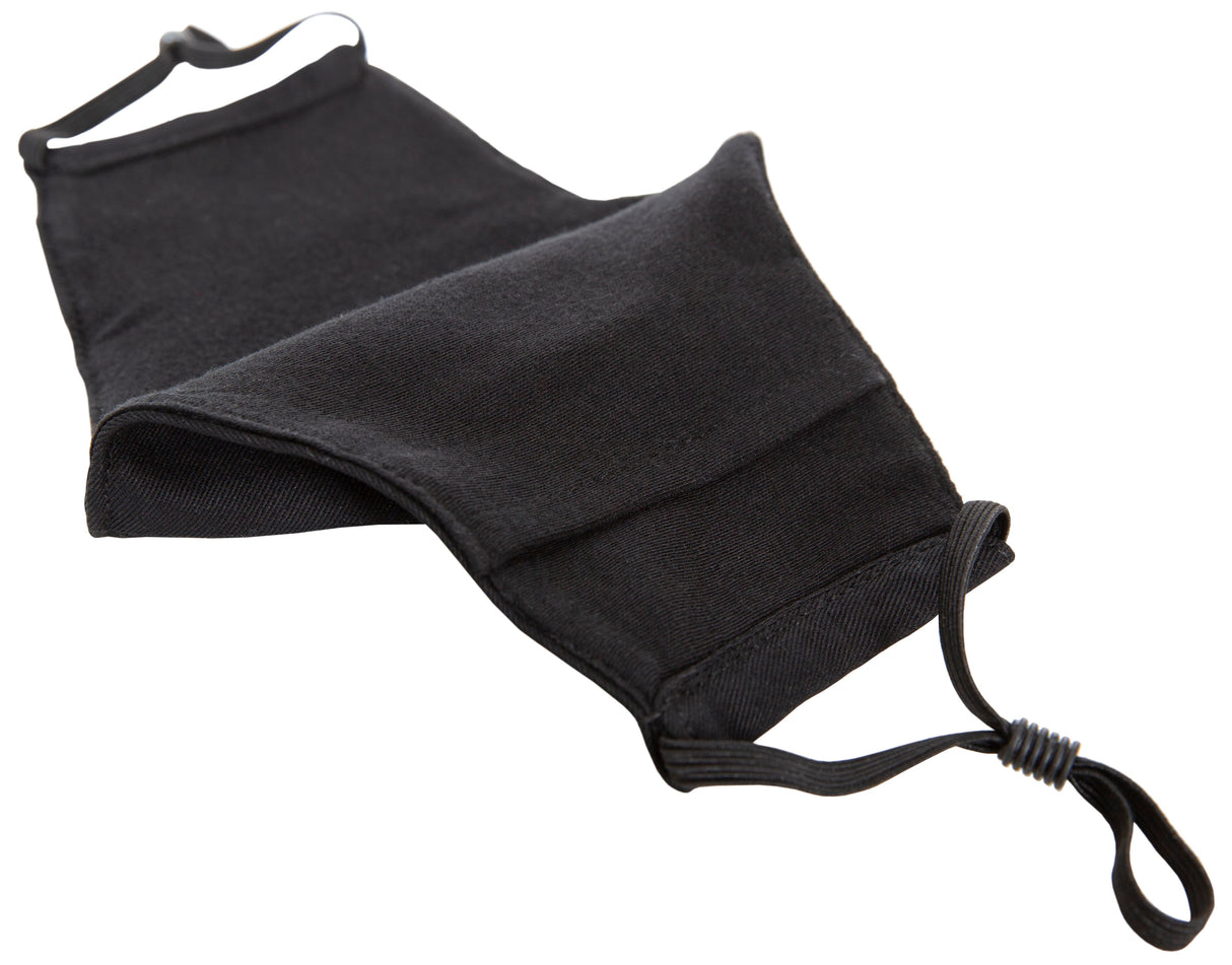 Cloth Face Mask + 3 Filters - Black - Trespass