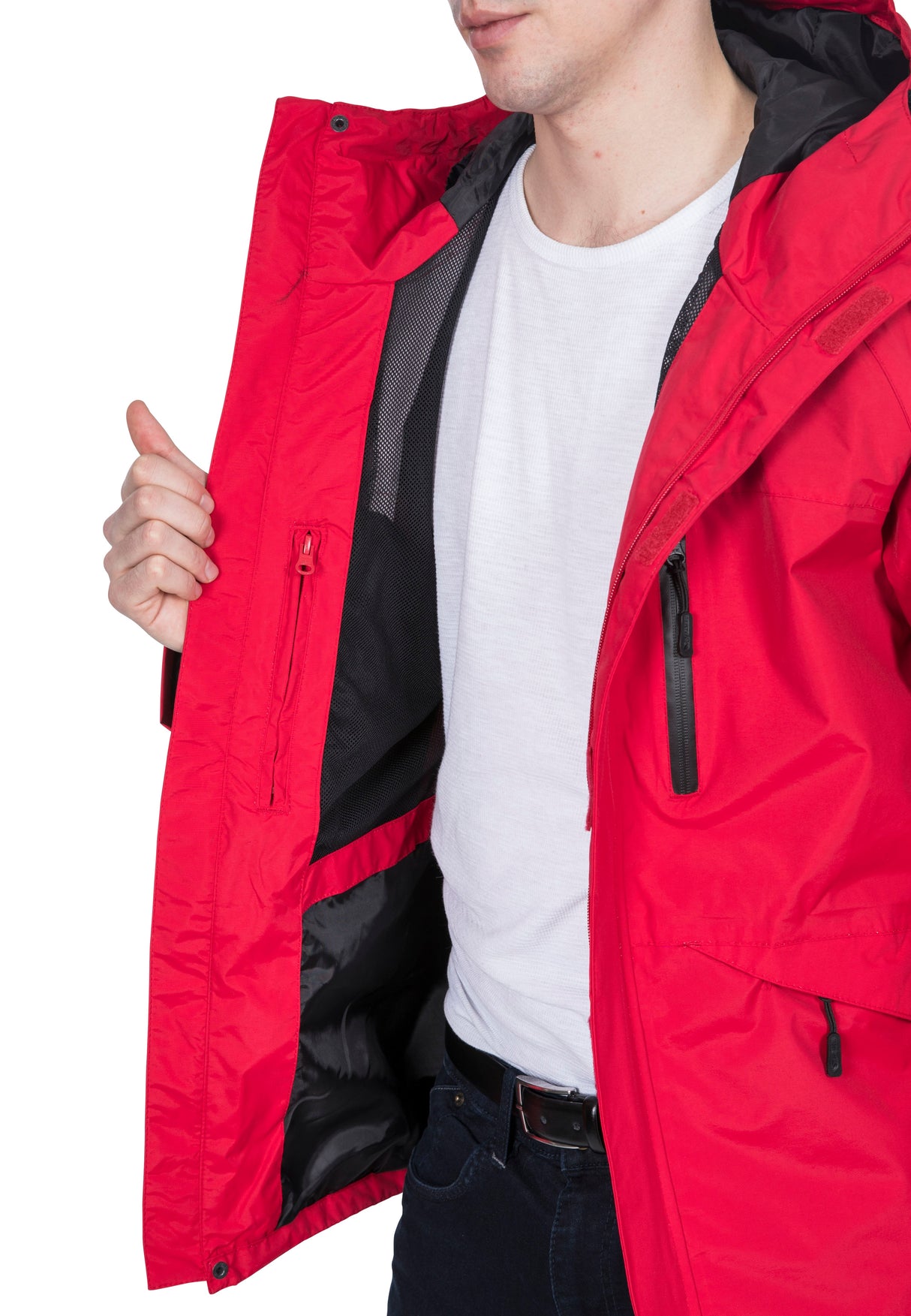 Corvo Jacket - Red - Trespass