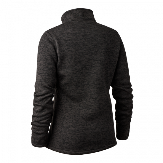 Lady Sarek Strikjakke - Dark Grey - Deerhunter