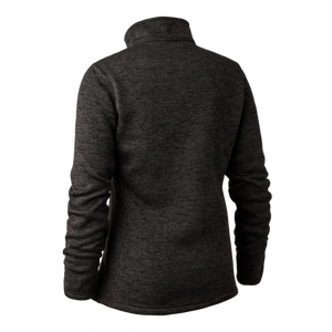 Lady Sarek Strikjakke - Dark Grey - Deerhunter