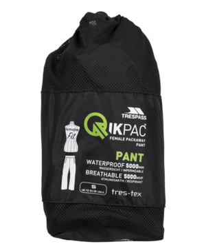 Qikpac Pant - Black - Trespass