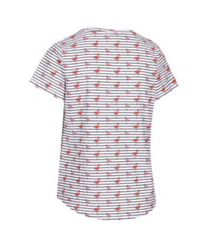 Cara - White Flamingo Stripe - Trespass
