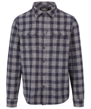 Portlaw - Grey Blue Check - Trespass