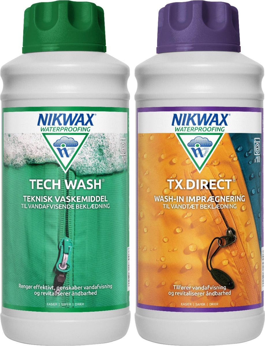 Twinpack Tech Wash/tx-direct - Nikwax
