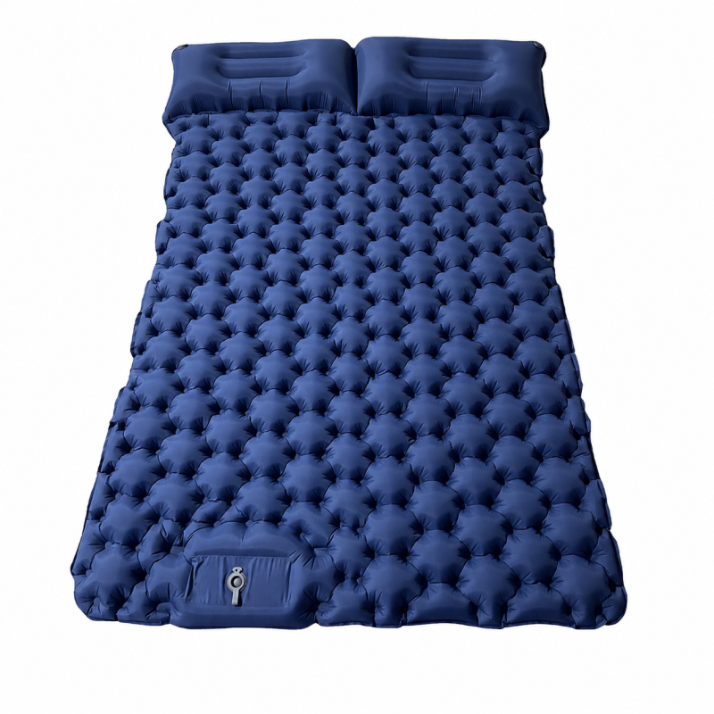 Globuz - Inflating Air Mattress | 2-Person | Blue