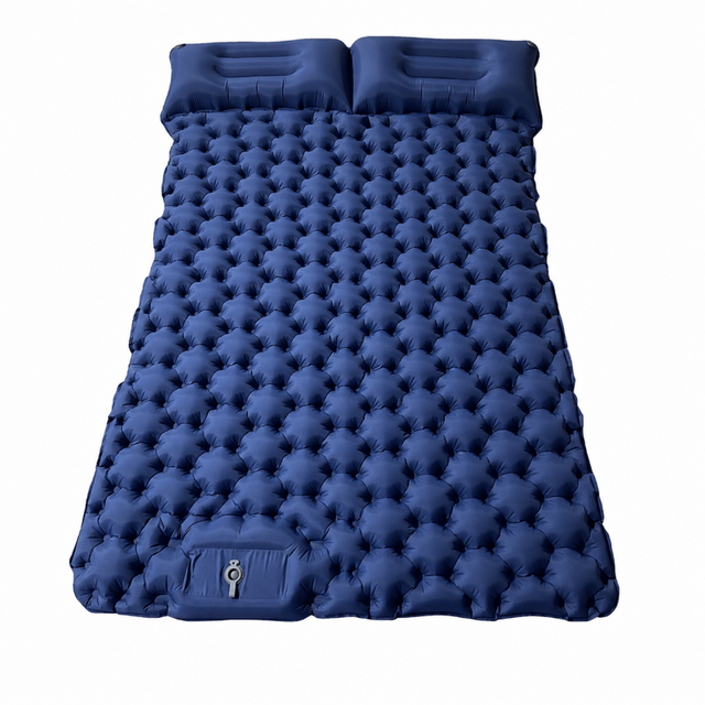 Globuz - Inflating Air Mattress | 2-Person | Blue