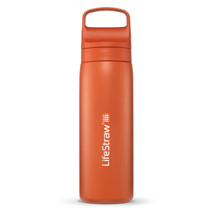 Go Series Stainless Steel Water Filter Bottle - LifeStraw