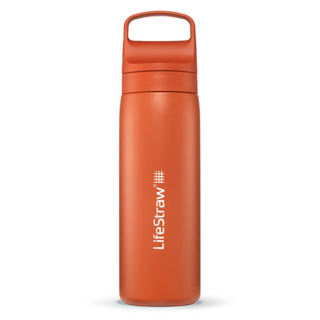Go Series Stainless Steel Water Filter Bottle - LifeStraw
