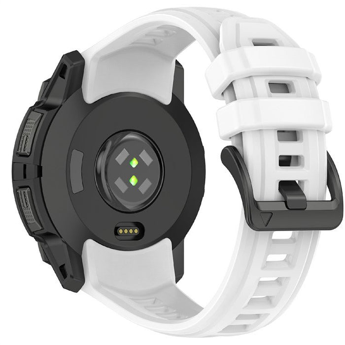 22 mm remme (Instinct® 3 – 45 mm), Whitestone silikone 3