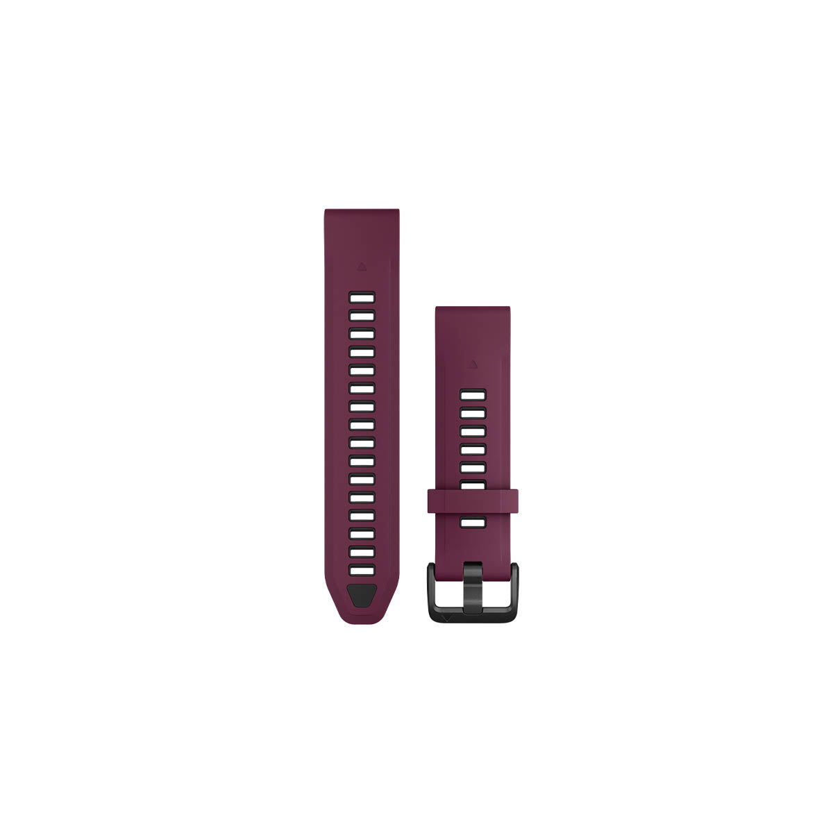 QuickFit® 20 remme, Merlot/Graphite silikone 3