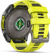 fēnix® 8 – 51 mm, Solar, Sapphire, Titanium med Amp Yellow/Graphite silikonerem 3