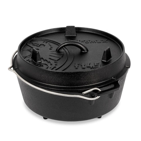 Petromax Dutch Oven ft4.5 med ben – 3,5 L støbejernsgryde