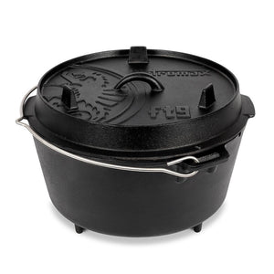 Petromax Dutch Oven ft9 med ben – 7,5 L støbejernsgryde