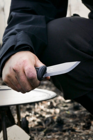 Garberg BlackBlade with Leather Sheath ( - Morakniv