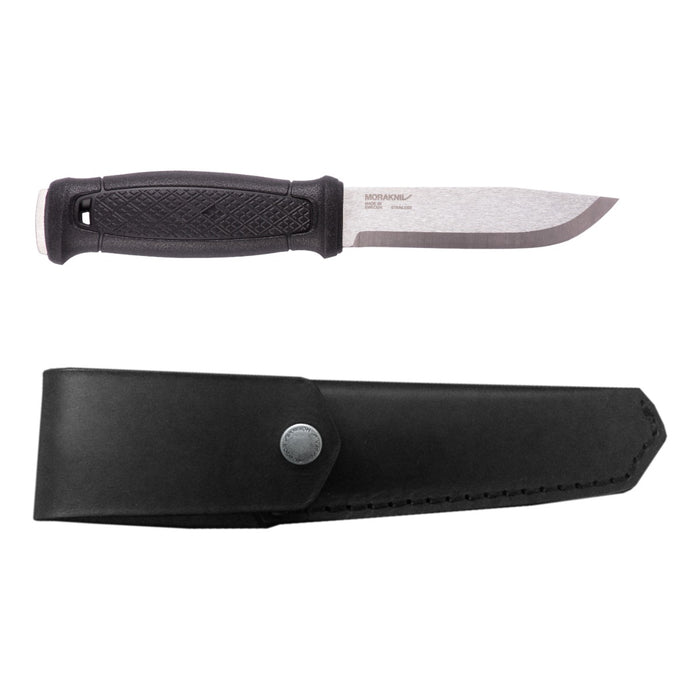 Garberg with Leather Sheath (S) Black - Morakniv