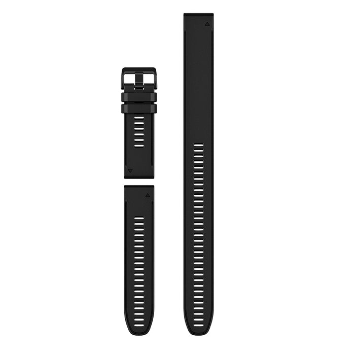 QuickFit® 26 remme, Sort silikone 3