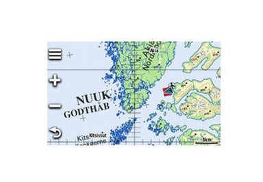 MicroSD™/SD™ kort: TOPO Grønland 2