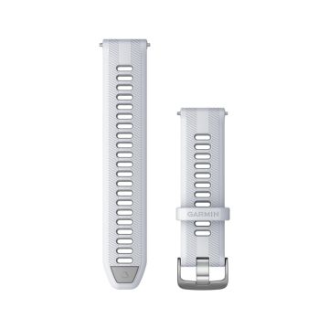Quick Release remme (18 mm), Powder Grey, sølv hardware 2