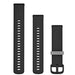 Quick Release remme (20 mm), Sort/Azure ComfortFit stof 1