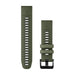 QuickFit® 22 urremme, Pine Green silikonerem 3