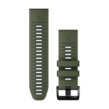 Quick release remme (24 mm), Moss silikone 2
