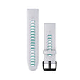 Quickfit 22 mm urremme, Whitestone silikone 1