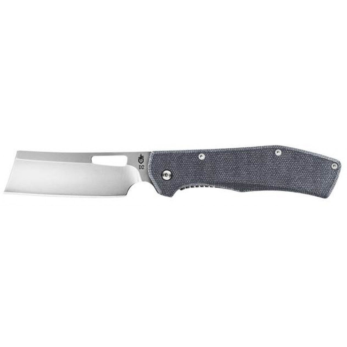 Flatiron - D2 Micarta Blue  - Gerber