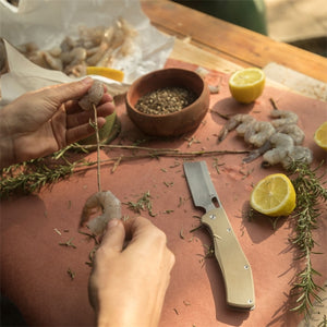 Flatiron - Folding Cleaver G10  - Gerber