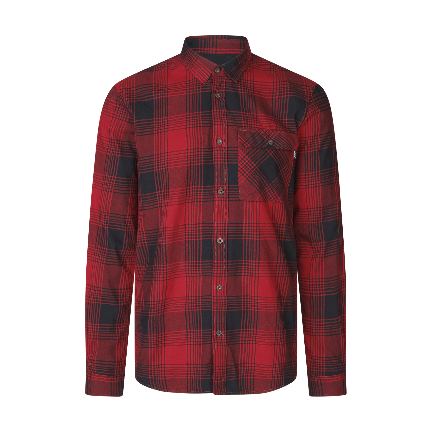 Glen Flannel Skjorte - Red check - Seeland