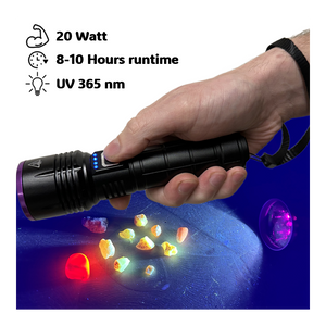 Globuz Eclipse 20w UV 365nm w/ Blacklight-filter