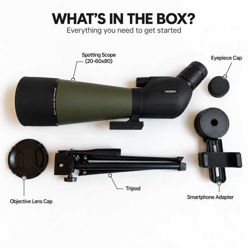 Globuz FEIRSH 20-60x80 Spotting Scope