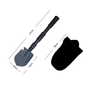 Globuz - Folding shovel with hack - Compact