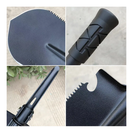 Globuz - Folding shovel with hack - Compact
