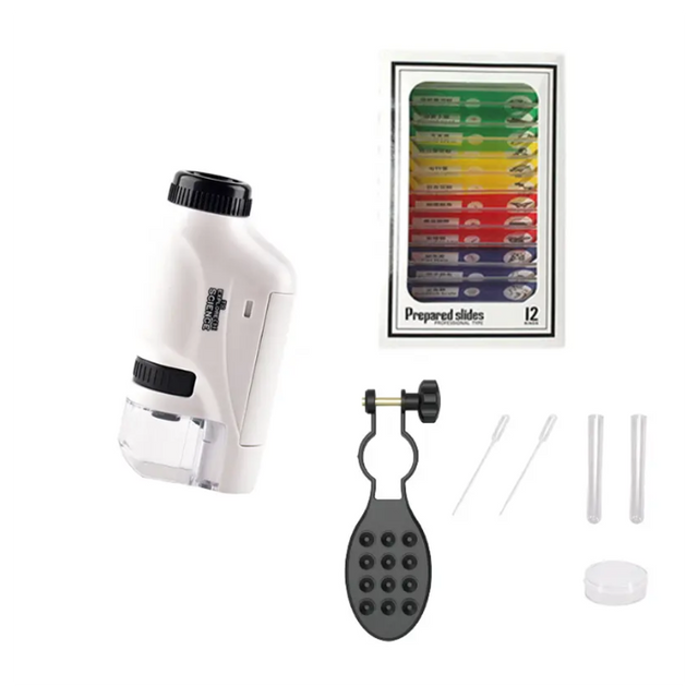 GLOBUZ - Kids Microscope Portable