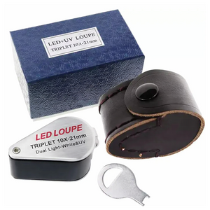 Globuz - 10x Inspection Loupe with LED & UV Light