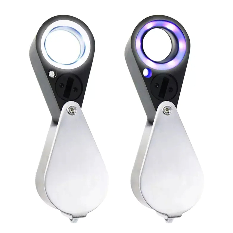 Globuz - 20x Inspection Loupe with LED & UV Light