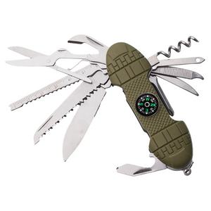 GLOBUZ - 11-in-1 Multi-Tool Pocket Knife